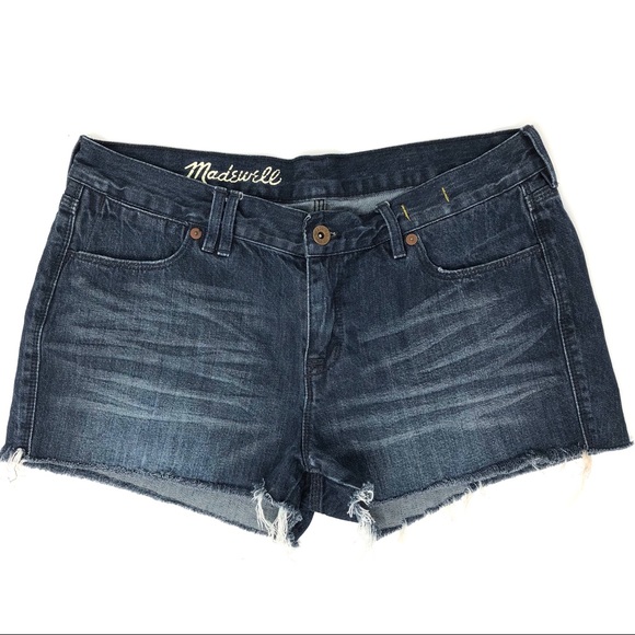 Madewell Pants - Madewell Frayed Denim Shorts